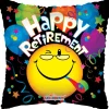 Folieballon Happy Retirement, 46 cm