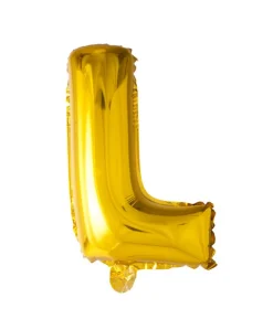 Folie ballon L, guld 41 cm