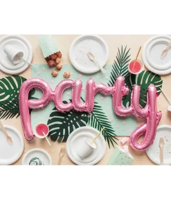 Folieballon PARTY pink