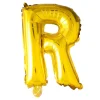 Folie ballon R, guld 41 cm
