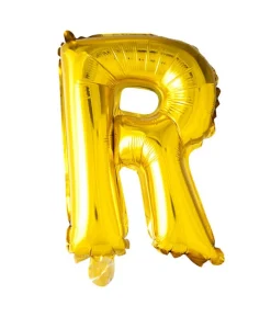 Folie ballon R, guld 41 cm