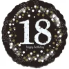 Folieballon 18 år Sparkling