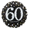 Folieballon 60 år Sparkling