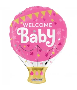Folieballon Welcome baby, pige
