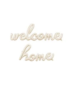 Folieballon Welcome home, champange