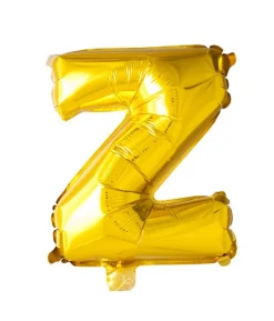 Folie ballon Z, guld 41 cm