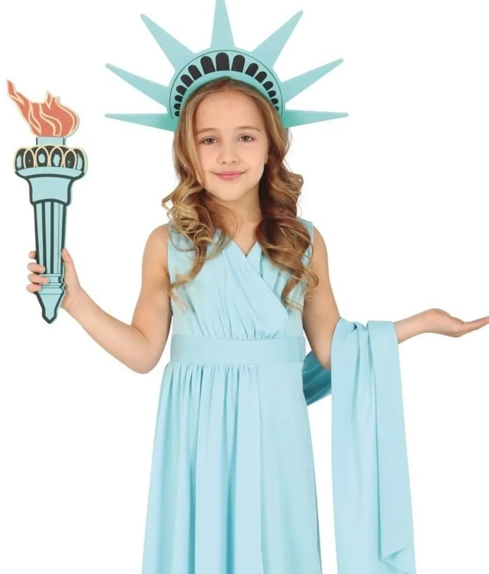 Frihedsgudinden kostume