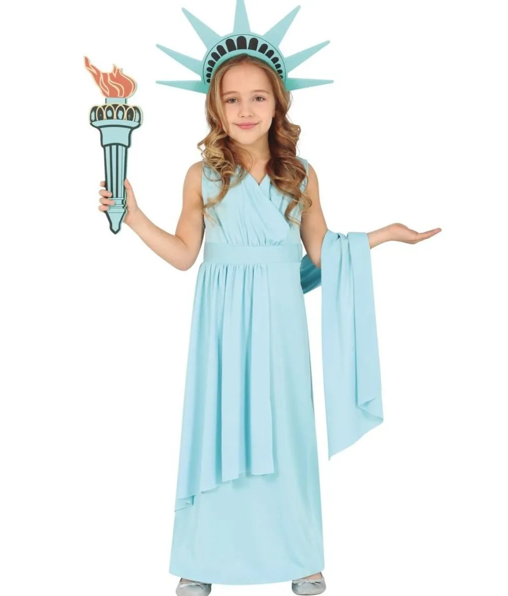 Frihedsgudinden kostume