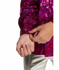 Fuchsia Disko skjorte
