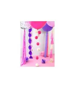 Fuchsia jumbo ballon, 1 stk