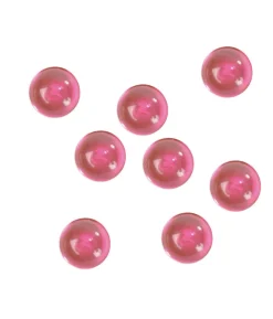 Fuchsia konfetti perler, 7mm