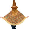 Fugleskræmsel poncho og hat, barn