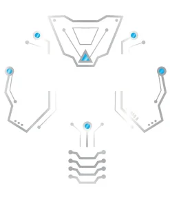Futuristisk ansigt tatoveringer