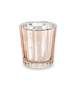 Fyrfadslysestage 6 cm, rose gold
