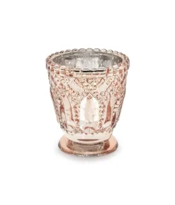 Fyrfadslysestage 8 cm, rose gold