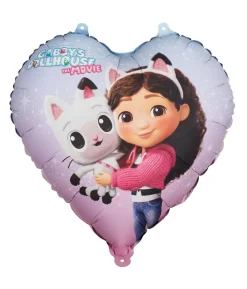 Gabbys dukkehus hjerte folieballon