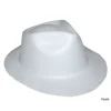 Gangsterhat, hvid