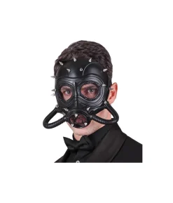 Gasmaske med nitter