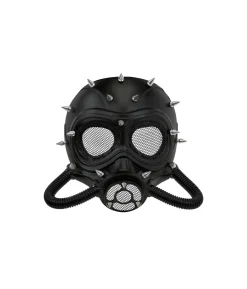 Gasmaske med nitter