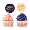 Gender reveal - Boy of Girl kagepynt, 12 stk