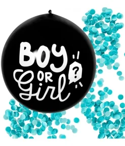 Gender reveal - Boy or Girl ballon, dreng 60 cm