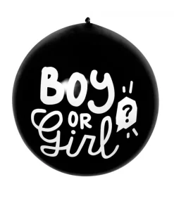 Gender reveal - Boy or Girl ballon, dreng 60 cm