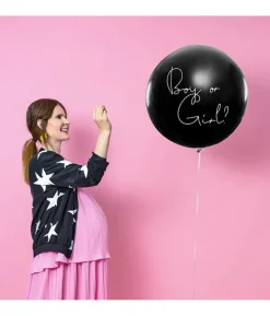 Gender reveal - Boy or Girl ballon, dreng 100 cm