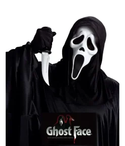Ghost Face maske og kniv