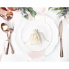 Gift stofpose, 10 stk rose gold