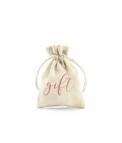 Gift stofpose, 10 stk rose gold