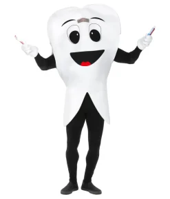 Glad tand kostume