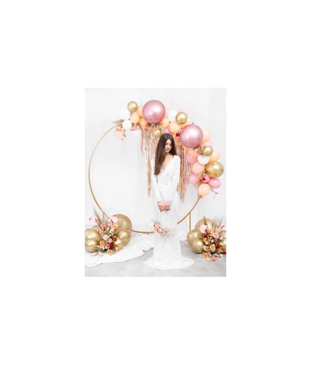 Glossy guld ballon, 60 cm