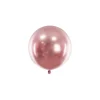 Glossy rose gold ballon, 60 cm