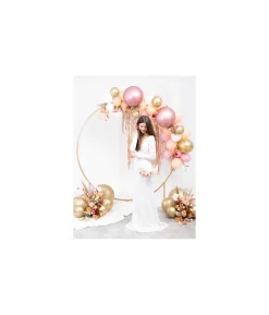 Glossy rose gold ballon, 60 cm