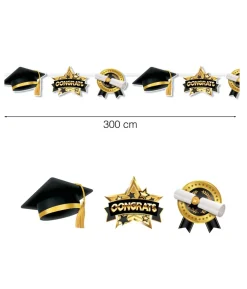 Graduering guirlande