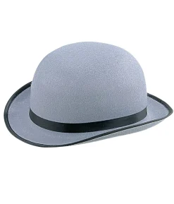 Grå bowlerhat
