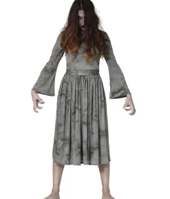 Grå dame kostume