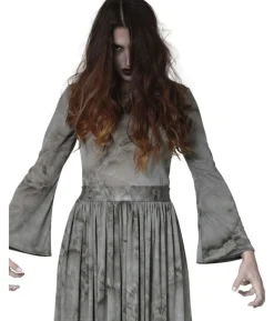 Grå dame kostume