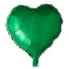Grøn folieballon, Hjerte