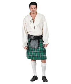 Grøn kilt med pung