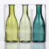 Grønne glasflasker, 18,5 cm