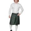 Grøn skotskternet kilt