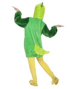 Grønt fuglekostume