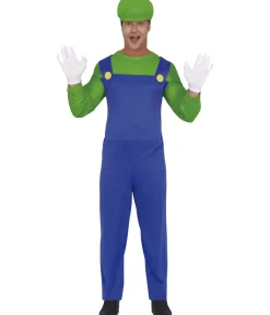 Grøn togfører kostume