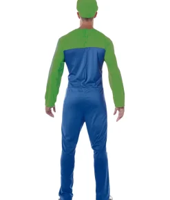 Grøn togfører kostume