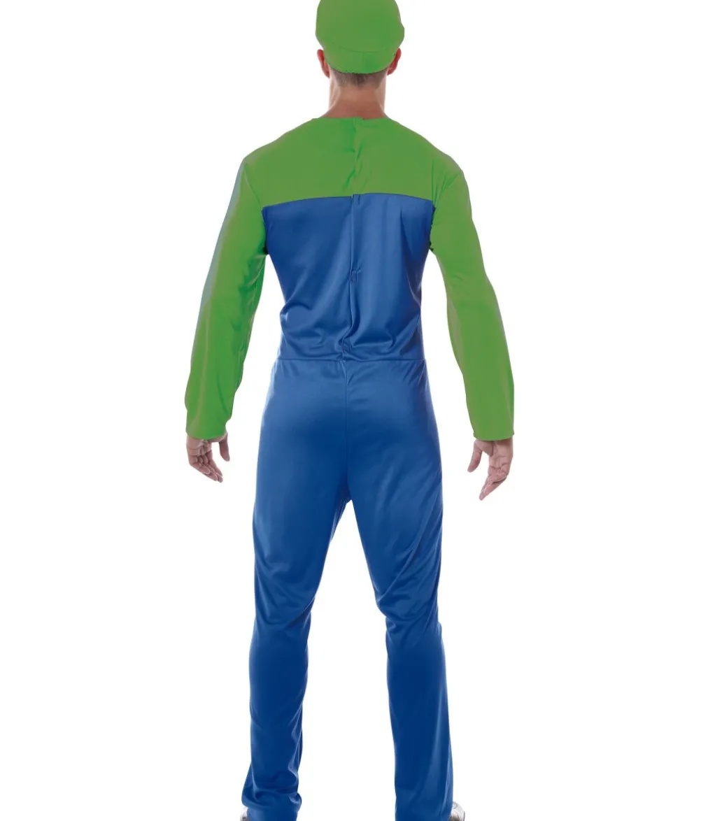 Grøn togfører kostume