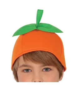 Græskar poncho med hat
