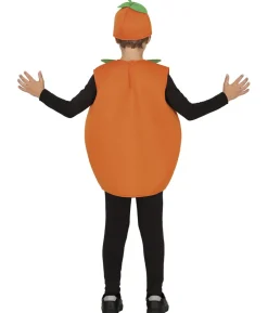Græskar poncho med hat