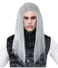 Grå vampyr paryk