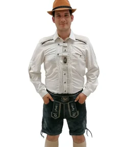 Ægte Lederhosen, blå
